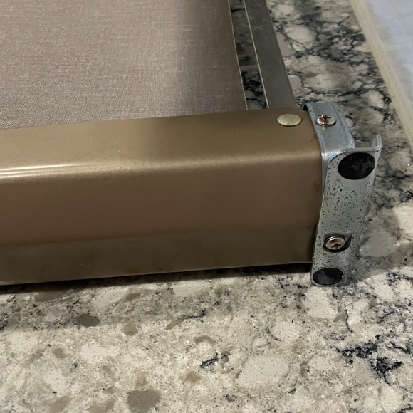 Vintage Da-lite handy Portable Projector Screen Retractable 18"×17" - Picture 10 of 11